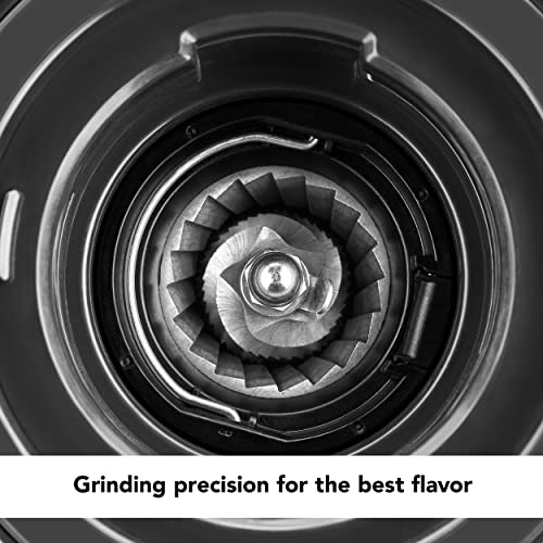 KitchenAid Burr Coffee Grinder, KCG8433, Onyx Black - My Kitchen Products