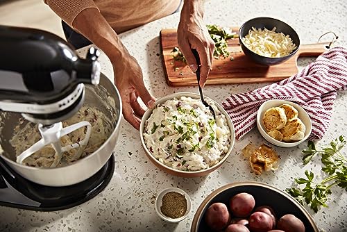 KitchenAid Classic Series 4.5 Quart Tilt-Head Stand Mixer K45SS, Onyx Black - My Kitchen Products