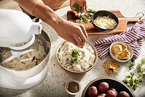 KitchenAid Classic Series 4.5 Quart Tilt-Head Stand Mixer K45SS, White - My Kitchen Products
