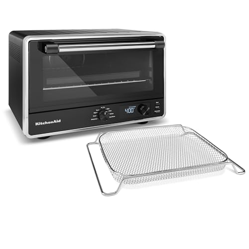 KitchenAid Digital Air Fry Countertop Oven, KCO124BM, Black Matte - My Kitchen Products