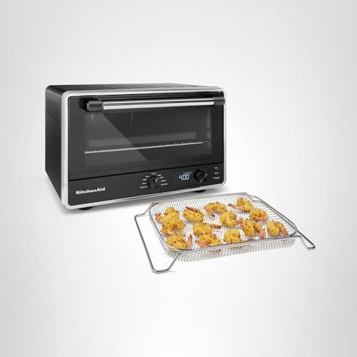 KitchenAid Digital Air Fry Countertop Oven, KCO124BM, Black Matte - My Kitchen Products