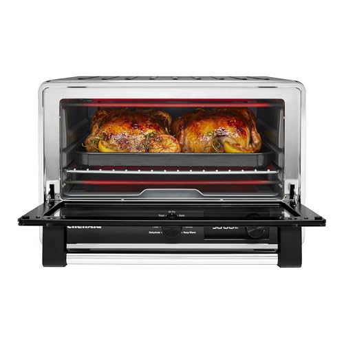 KitchenAid Digital Air Fry Countertop Oven, KCO124BM, Black Matte - My Kitchen Products
