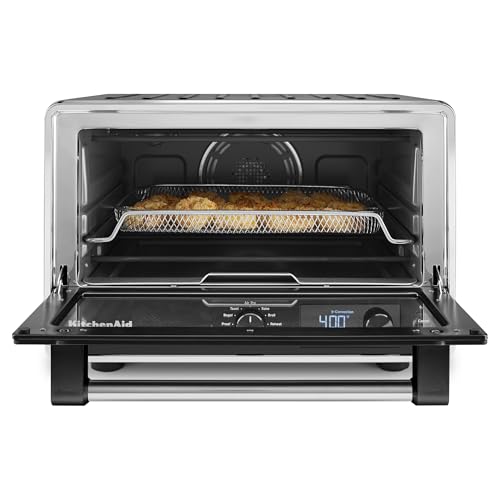 KitchenAid Digital Air Fry Countertop Oven, KCO124BM, Black Matte - My Kitchen Products