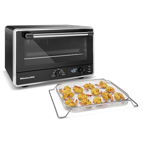KitchenAid Digital Air Fry Countertop Oven, KCO124BM, Black Matte - My Kitchen Products