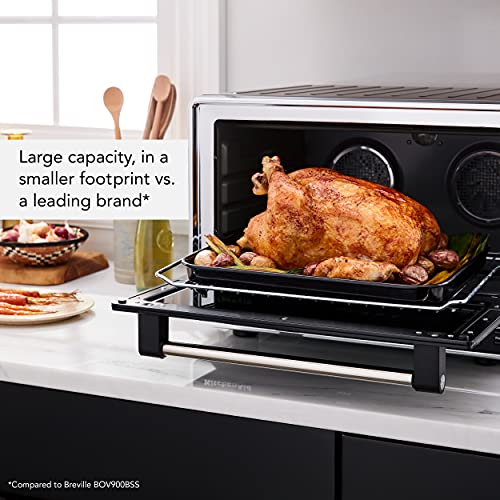 KitchenAid Dual Convection Countertop Oven with Air Fry and Temperature Probe - KCO224BM - My Kitchen Products