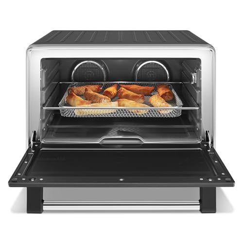 KitchenAid Dual Convection Countertop Oven with Air Fry and Temperature Probe - KCO224BM - My Kitchen Products