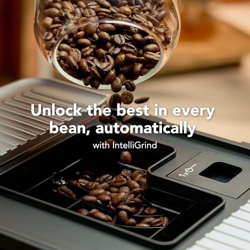 KitchenAid Fully Automatic Espresso Machine KF2 with 6 Hot and Iced Coffee Options | Built-In Grinder | Steam Wand, Black Matte KES8452 - My Kitchen Products