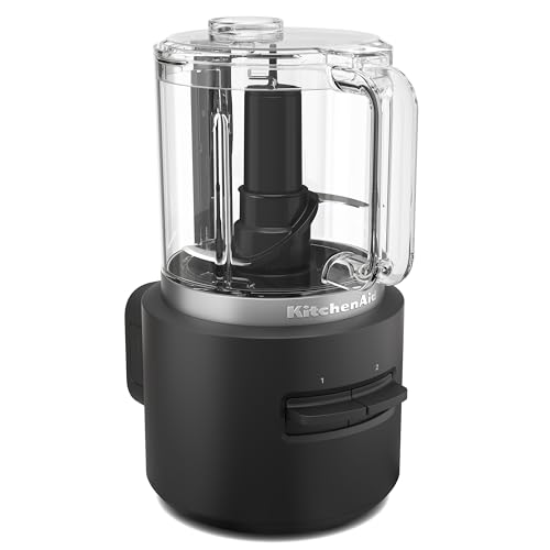 KitchenAid Go™ Cordless Food Chopper - battery included, KFCR531, Black Matte - My Kitchen Products