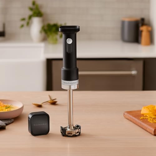 KitchenAid Go Cordless Hand Blender - battery included, KHBRV71, Black Matte - My Kitchen Products