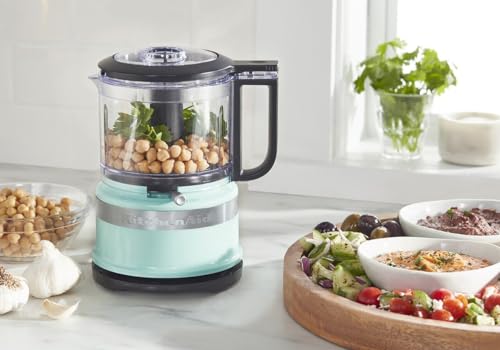 KitchenAid KFC3516IC 3.5 Cup Food Chopper, Ice Blue - My Kitchen Products