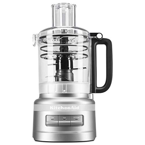 KitchenAid KFP0919CU 9 Cup Plus Food Processor, Contour Silver (Renewed) - My Kitchen Products