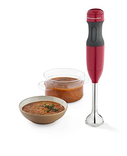KitchenAid KHB1231 2-Speed Hand Blender, Empire Red - KHB1231ER (Renewed) - My Kitchen Products