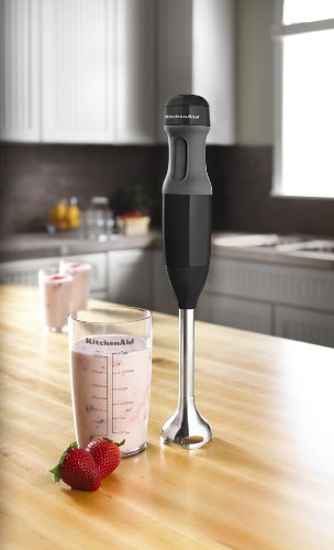 KitchenAid KHB1231OB 2-Speed Hand Blender, Onyx Black - My Kitchen Products