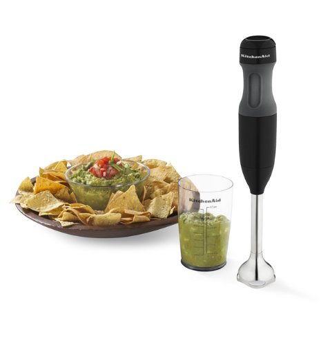 KitchenAid KHB1231OB 2-Speed Hand Blender, Onyx Black - My Kitchen Products