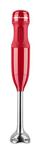 KitchenAid KHB1231QHSD 100 Year Limited Edition Queen of Hearts Corded Hand Blender, 3 Speed, Passion Red - My Kitchen Products