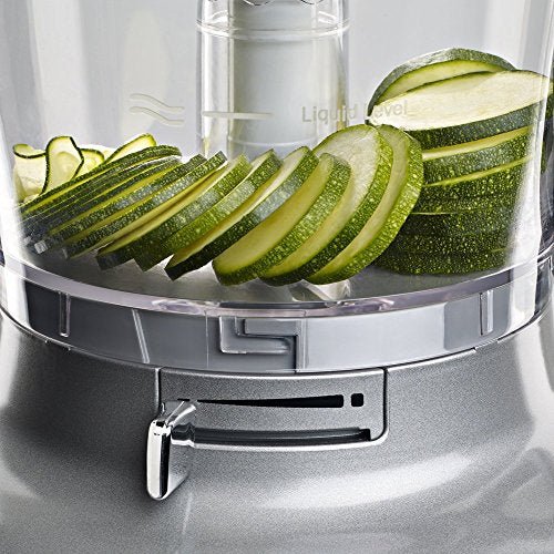KitchenAid RKFP0722CU 7-Cup Food Processor with Exact Slice System - Contour Silver (Renewed) - My Kitchen Products