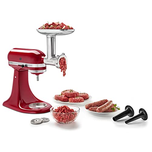 KitchenAid Stand Mixer Attachment, Food Grinder KSMMGA, Metal Food Grinder - My Kitchen Products
