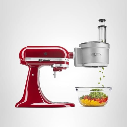 KitchenAid Stand Mixer Attachment, Food Processor with Commercial Food Dicing Disc KSM2FPA - My Kitchen Products
