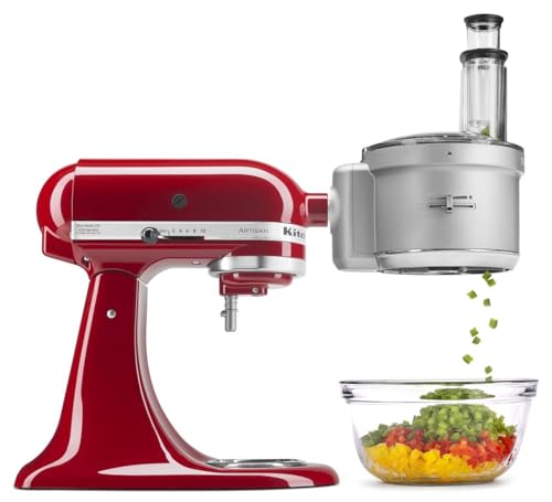 KitchenAid Stand Mixer Attachment, Food Processor with Commercial Food Dicing Disc KSM2FPA - My Kitchen Products