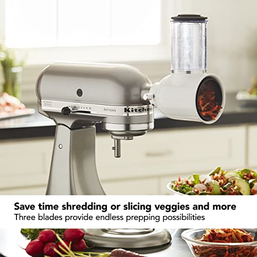 KitchenAid Stand Mixer Attachment, KSMVSA Fresh Prep Slicer/Shredder - My Kitchen Products