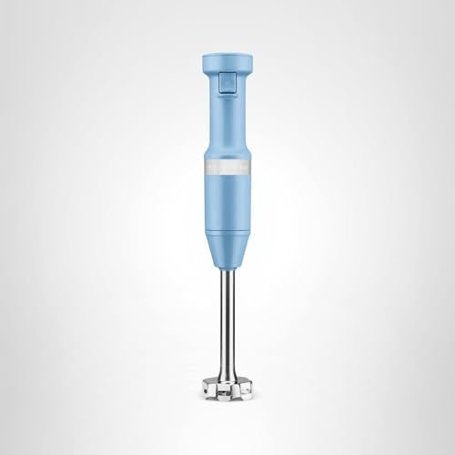 KitchenAid Variable Speed Corded Hand Blender KHBV53, Blue Velvet - My Kitchen Products