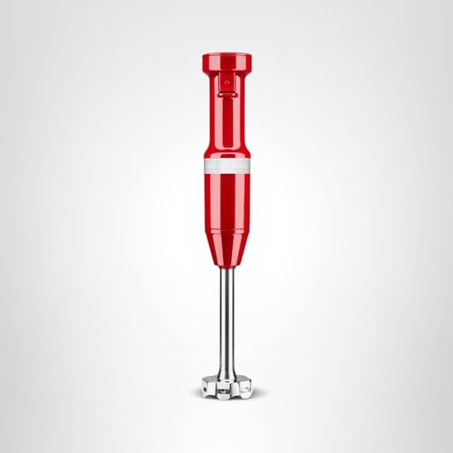 KitchenAid Variable Speed Corded Hand Blender KHBV53, Empire Red - My Kitchen Products
