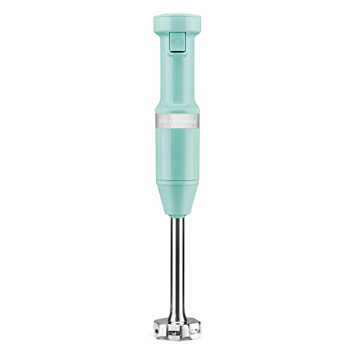 KitchenAid Variable Speed Corded Hand Blender KHBV53, Ice Blue - My Kitchen Products