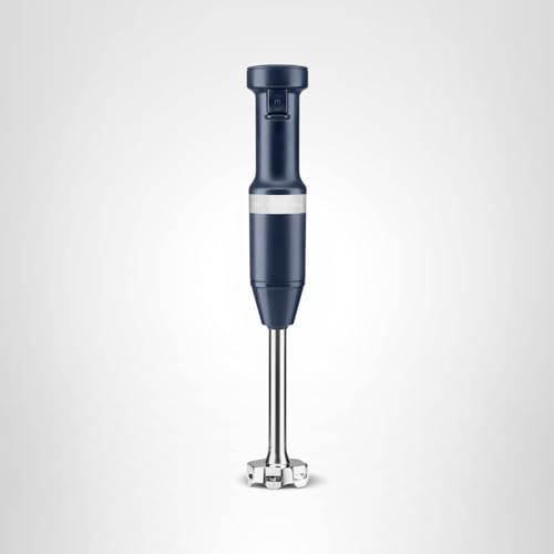KitchenAid Variable Speed Corded Hand Blender KHBV53, Ink Blue - My Kitchen Products