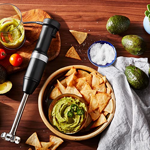KitchenAid Variable Speed Corded Hand Blender KHBV53, Matte Black - My Kitchen Products