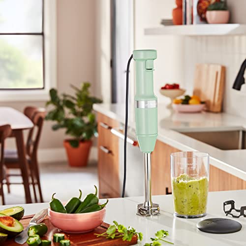 KitchenAid Variable Speed Corded Hand Blender KHBV53, Pistachio - My Kitchen Products