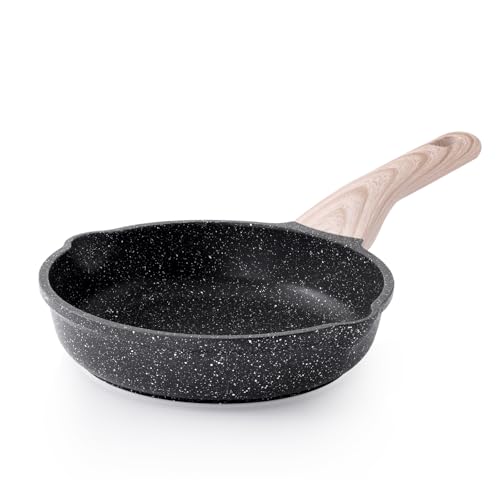 Kordisen Nonstick Frying Pan Skillet, 8 Inch Small Egg Omelet Pan, Healthy and Non Toxic, Induction Compatible, PFOA Free - My Kitchen Products