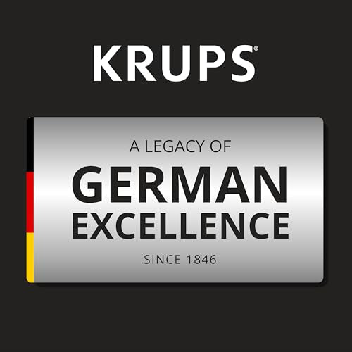 Krups Simply Brew Stainless Steel and Thermal Carafe Drip Coffee Maker 12 Cup Programmable, Customizable, Digital Display, Insulated Coffee Filter, Dishwasher Safe, Drip Free Silver and Black - My Kitchen Products