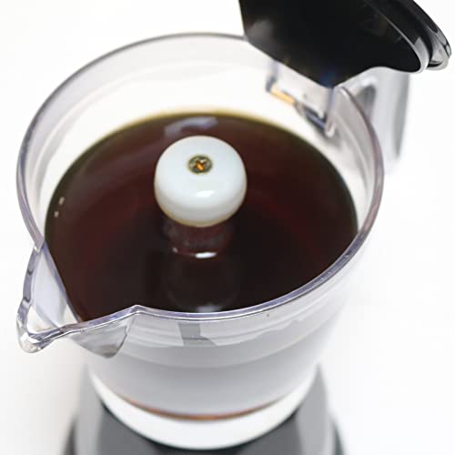 LAOION Cuban Coffee Maker, 6 or 3cup Electric Espresso Coffee Maker, Portable Cafeteras Electricas Modernas, Electric Moka Pot with Detachable Base & Overheat Protection, Coffee Gift for Home Travel - My Kitchen Products