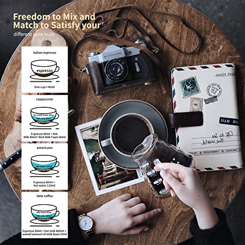 LAOION Cuban Coffee Maker, 6 or 3cup Electric Espresso Coffee Maker, Portable Cafeteras Electricas Modernas, Electric Moka Pot with Detachable Base & Overheat Protection, Coffee Gift for Home Travel - My Kitchen Products