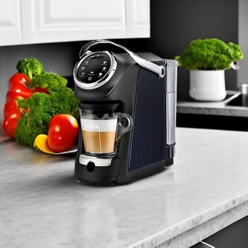 Lavazza Expert Coffee Classy Plus Single Serve ALL-IN-ONE Espresso & Coffee Brewer Machine - (Includes Built-in Milk Vessel/Frother) - My Kitchen Products
