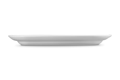 Le Creuset Stoneware Serving Platter, 16.25", White - My Kitchen Products
