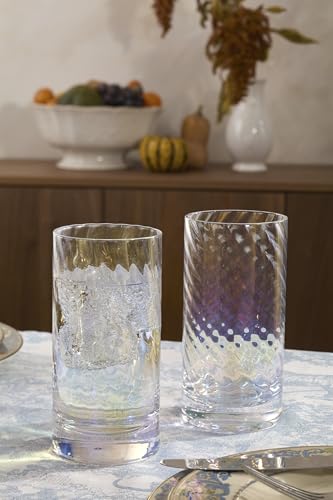 Lenox 897834 Tuscany Classics Iridescent Hiballs, Set Of 4 - My Kitchen Products