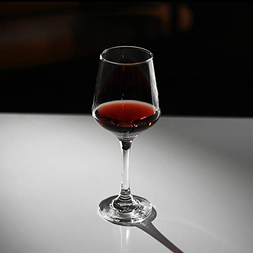 LFLYCIAL Wine Glasses Set of 4,Durable Red Wine Glasses for Bordeaux/Cabernet,Thick Resistant White Wine Glass for Housewarming,Wedding,Anniversary,15oz - My Kitchen Products