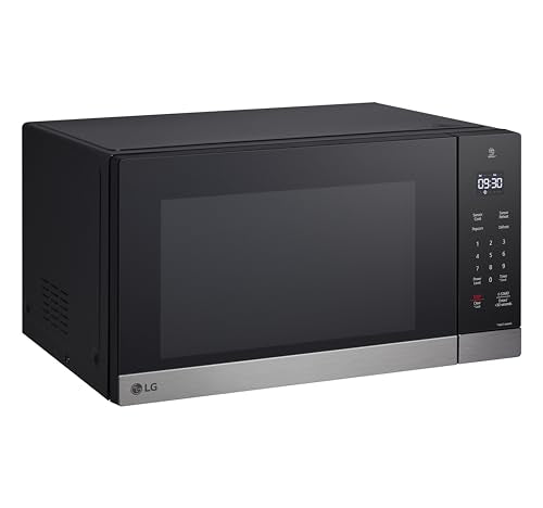 LG Countertop Microwave, 1.5 cu. ft., Stainless Steel, 21.44"x12.13"x16.19", Smart Inverter, Sensor Cooking, 1200 Watts - My Kitchen Products