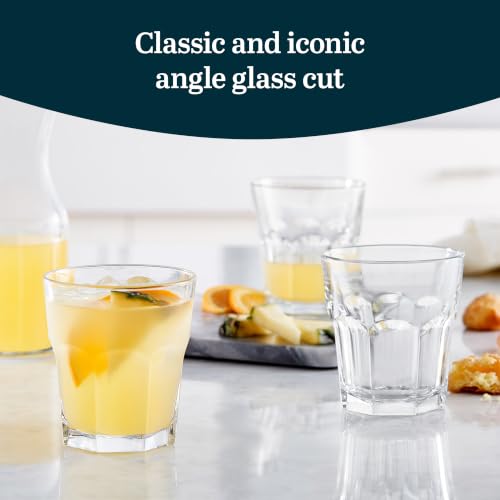 Libbey Gibraltar Rocks Glasses Set of 12, 12-Ounce, Iconic Heavy Base Bar Glassware, Dishwasher Safe Whiskey Drinking Glass Set for Everyday Use - My Kitchen Products