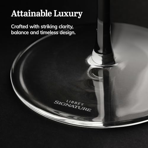 Libbey Signature Kentfield Coupe Cocktail Glasses Set of 4, Classic Tall Stemmed Glass Cup, Champagne Coupe Glasses Gift Set for Weddings, Birthdays - My Kitchen Products