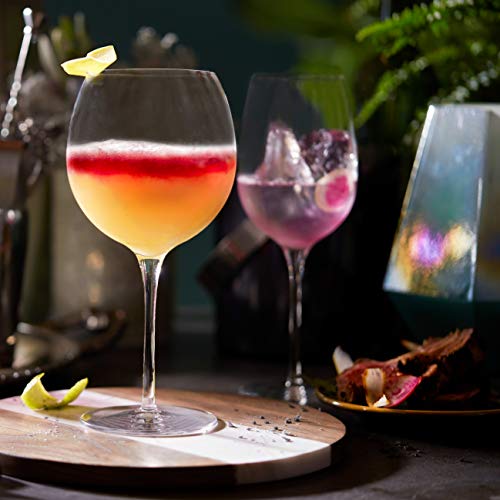 Libbey Signature Kentfield Estate All Purpose Wine Glasses Set of 4, Long Stem Wine Glasses for Red and White Wine, Perfect Glass Goblet Gift Set - My Kitchen Products