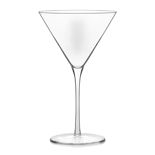 Libbey Signature Kentfield Martini Glasses Set of 4, 10 oz Lead-Free Clear Stemmed Cocktail Glasses, Dishwasher Safe Martini Cups for Weddings & Parties - My Kitchen Products