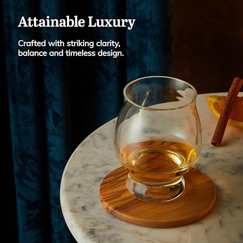 Libbey Signature Kentucky Bourbon Trail Whiskey Glasses Set of 4, Dishwasher Safe, Restaurant Quality Bourbon Tasting Glasses - My Kitchen Products
