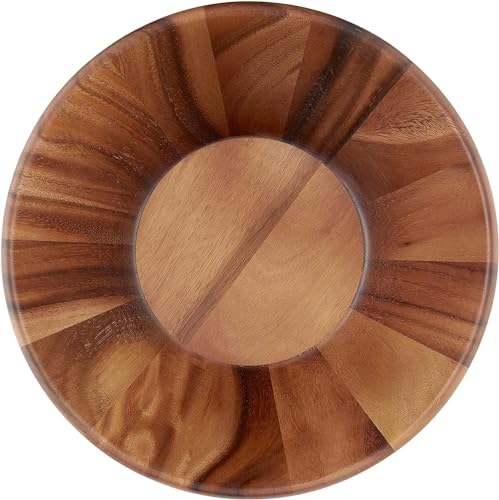 Lipper International Acacia Round Flair Bowl - My Kitchen Products