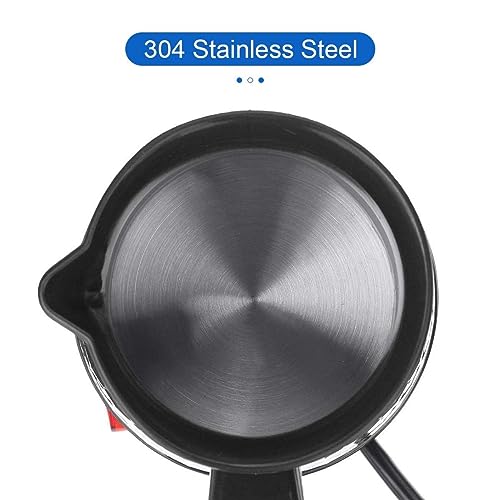 LIXINE Coffee Maker, Stainless Steel Electric Arabic, Greek & Turkish Coffee Pot, 500ml Even Heating Tea Maker Kettle with Removable & Anti Scald Handle for Greek Arabic Tea, Milk, Butter - My Kitchen Products