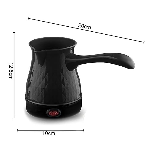 LIXINE Coffee Maker, Stainless Steel Electric Arabic, Greek & Turkish Coffee Pot, 500ml Even Heating Tea Maker Kettle with Removable & Anti Scald Handle for Greek Arabic Tea, Milk, Butter - My Kitchen Products