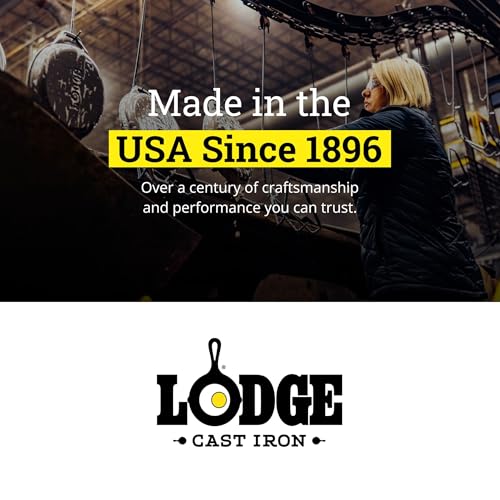 Lodge Seasoned Cast Iron Skillet 10.25 Inches - PFAS-Free, Non-Toxic Cookware - Use with an Oven, Stove, Grill, or Campfire - Naturally Non-Stick & Oven Safe - My Kitchen Products
