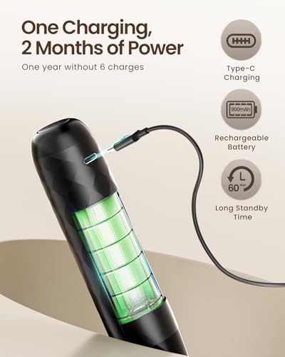 Maestri House Rechargeable Milk Frother, LunaFro Mini Handheld Electric Foam Maker Detachable Stainless Steel Whisk Drink Mixer Foamer Mini Blender for Matcha, Lattes, Cappuccino, No Stand - My Kitchen Products