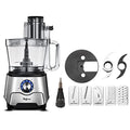 Magiccos 14 Cup Food Processor - 1000W Motor, Storage Drawer for Blades, 7 Speeds, XL Bowl & Large Feed Chute, French Fry Cutter, Chop Slice Shred & Mix for Vegetables, Cheese & Meat, Family Meals - My Kitchen Products